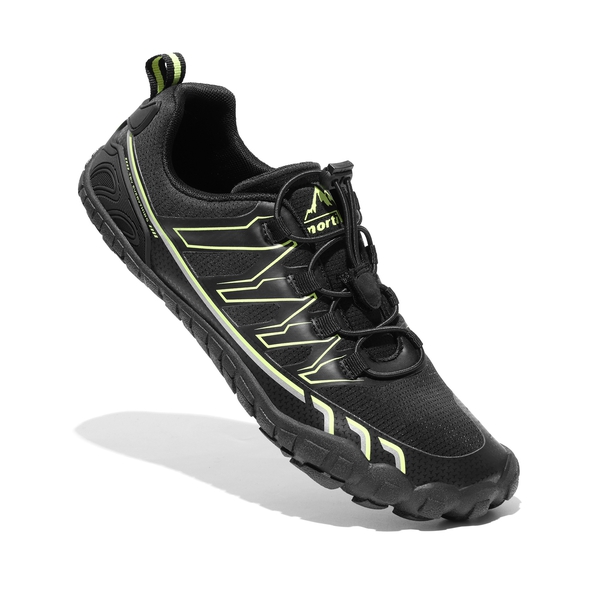Men's Comfortable Quick Drying Water Shoes - BLACK-YELLOW - 5